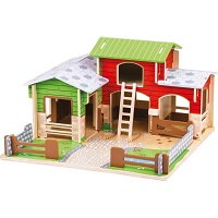 Detské drevené farmy a archy pre deti