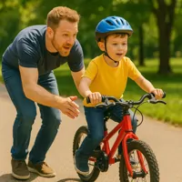 Ako naučiť dieťa bicyklovať bez pomocných koliesok