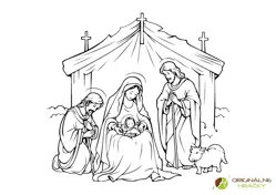 Vianočné omaľovánky