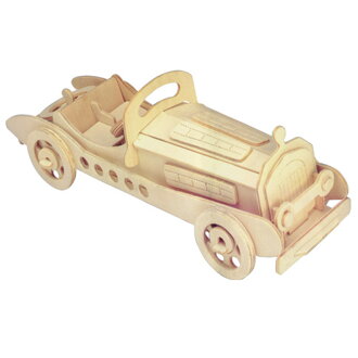 Woodcraft Drevené 3D puzzle Mercedes SLK  P013