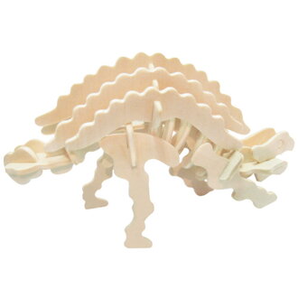 Woodcraft Drevené 3D puzzle Stredný Ankylosaurus S-J023