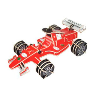 Woodcraft Drevené 3D puzzle Formula farebná PC081