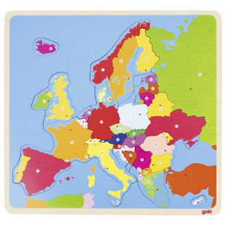 Goki mapa Európy