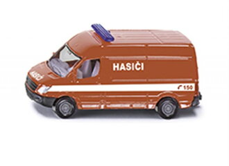 SIKU 0808 česká verzia - hasiči dodávka 1:55