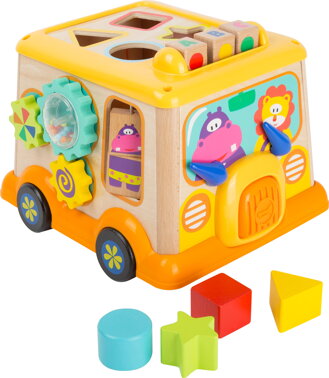 Small Foot Motorická hračka Školský autobus