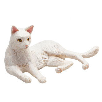 Animal Planet Mačka biela ležiaca