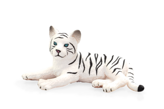 Animal Planet Tiger biely mláďa ležiace