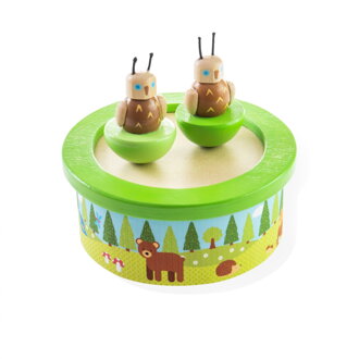 Bigjigs Toys Drevená hracia skrinka Woodland