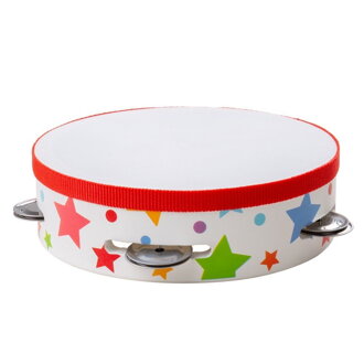Bigjigs Toys Drevená tamburína Star
