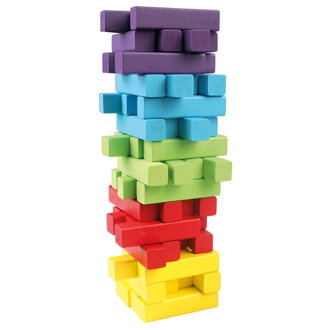 Bino Hra veža Jenga, 60 kociek + kocka