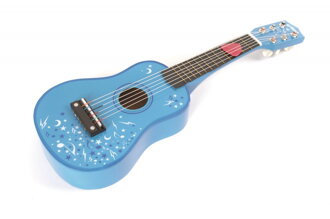 Tidlo Drevená gitara Star modrá