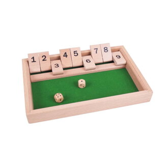 Bigjigs Toys Drevená hra s kockami