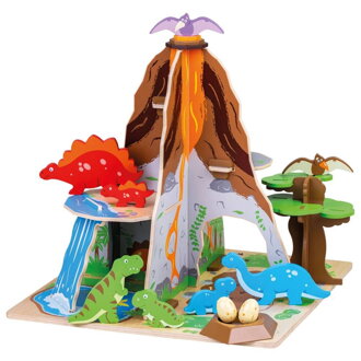 Bigjigs Toys Dinopark ostrov dinosaurov