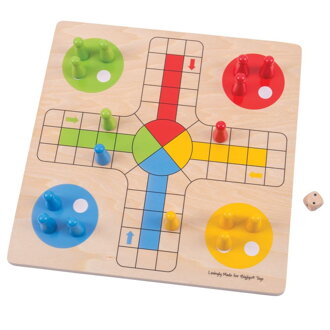 Bigjigs Toys Hra Človeče, nehnevaj sa!