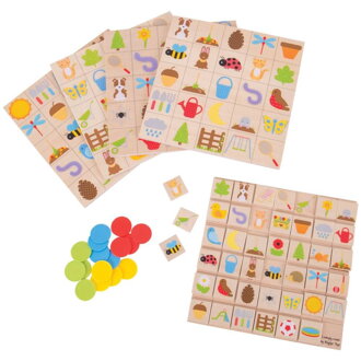 Bigjigs Toys Záhradné bingo