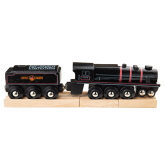 Bigjigs Rail Drevené vláčiky - Replika lokomotívy Black 5