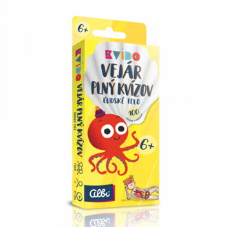Albi Kvído Vejár plný kvízov Ľudské telo