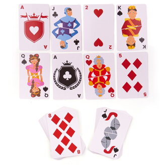 Bigjigs Toys Balíček kariet 52 ks