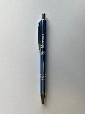 Mensa guľôčkové pero modré
