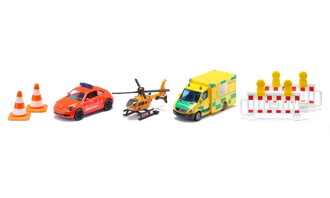 SIKU Super - Set záchranné vozidlá 3 ks s príslušenstvom