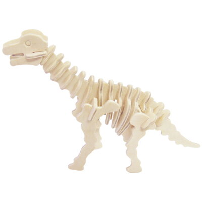 Woodcraft Drevené 3D puzzle Stredný Brachiosaurus S-J013