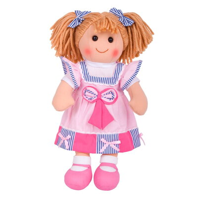 Bigjigs Toys Látková bábika Georgie - 38 cm