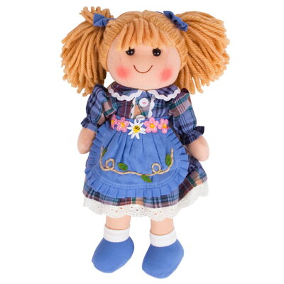 Bigjigs Toys Látková bábika Katie - 34 cm