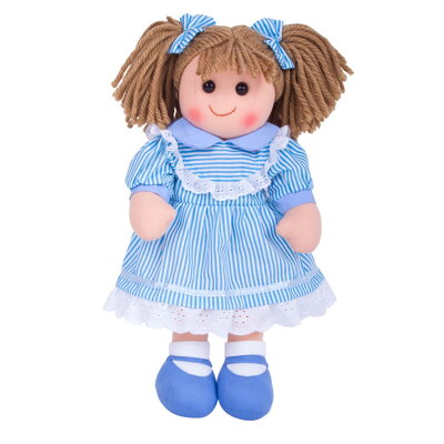 Bigjigs Toys Látková bábika Amelia - 38 cm