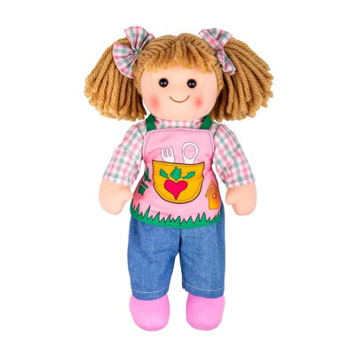 Bigjigs Toys Látková bábika Elsie - 34 cm