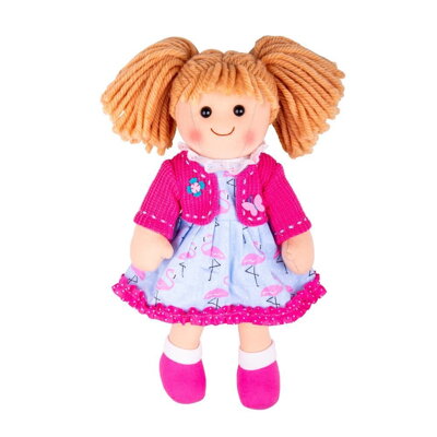 Bigjigs Toys Látková bábika Maggie - 34 cm
