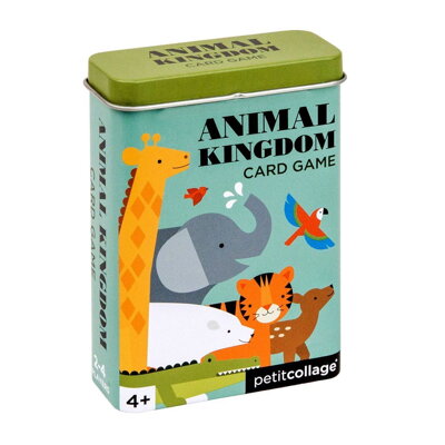 Petitcollage Karty v dóze kráľovstve zvierat