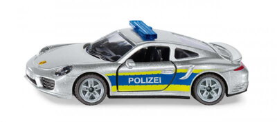 SIKU Blister - policajné auto Porsche 911 1:55