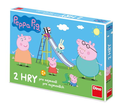 Dino Detské hry Peppa Pig poď sa hrať a Šmykľavky