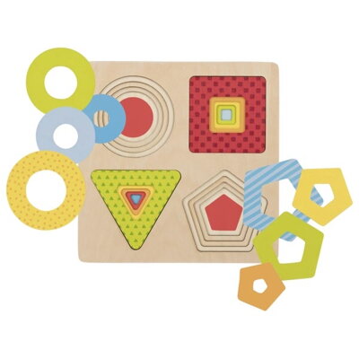 Goki Vrstvové puzzle Geometrické tvary