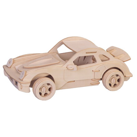 Woodcraft Drevené 3D puzzle Veľké Porsche P066