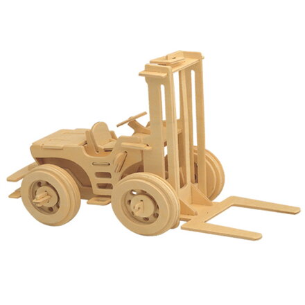 Woodcraft Drevené 3D puzzle Vysokozdvižný vozík P024