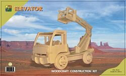 Woodcraft Drevené 3D puzzle Vysuvná plošina P025