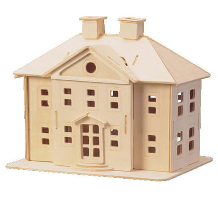 Woodcraft Drevené 3D puzzle Palác P071