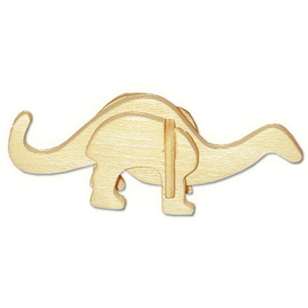 Woodcraft Drevené 3D puzzle Mini Apatosaurus MA1038