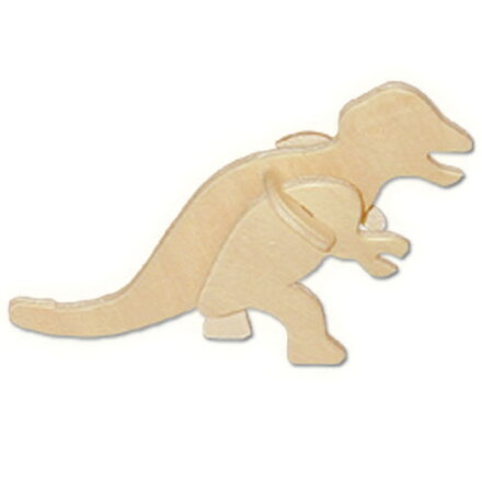 Woodcraft Drevené 3D puzzle Mini Tyranosaurus MA1039