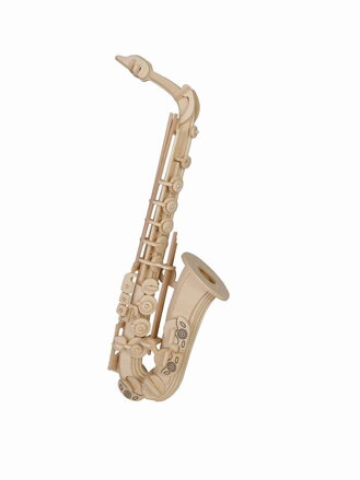 Woodcraft Drevené 3D puzzle Saxofón GPM009
