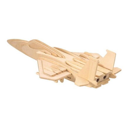 Woodcraft Drevené 3D puzzle Stíhačka F-15 P044