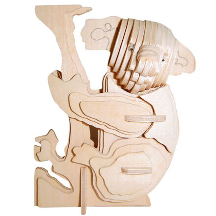 Woodcraft Drevené 3D puzzle Koala M043