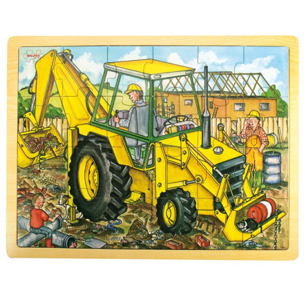 Bigjigs Toys Puzzle Bager 24 ks