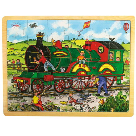 Bigjigs Toys Puzzle Vlak 24 ks