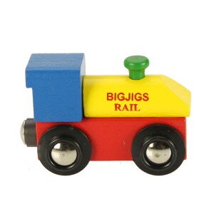 Bigjigs Rail Drevené vláčiky - Lokomotíva