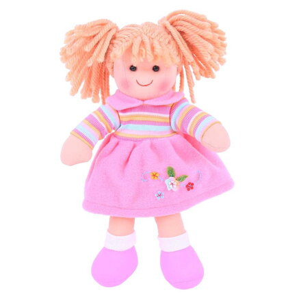 Bigjigs Toys Látková bábika Jenny - 28 cm