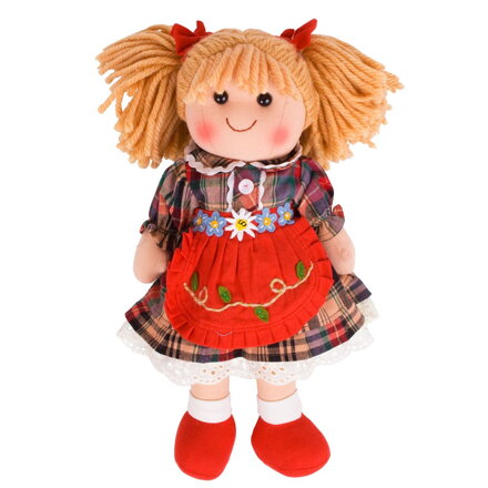 Bigjigs Toys Látková bábika Mandie - 34 cm