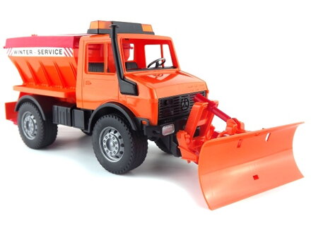 Bruder 2572 Mercedes Benz Unimog s radlicou sypač