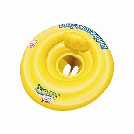 Bestway Nafukovací baby sedací kruh s opierkou, priemer 69 cm